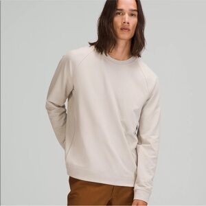 NWOT Lululemon City Sweat Crew in Raw Linen